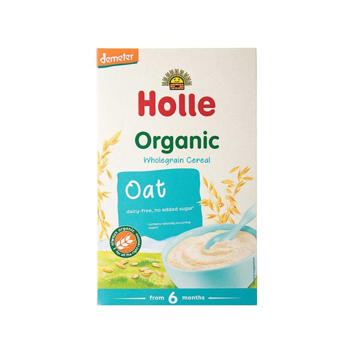 Каша вівсяна органічна (з 6 місяців) 250г, Holle Каша вівсяна органічна (з 6 місяців) 250г, Holle