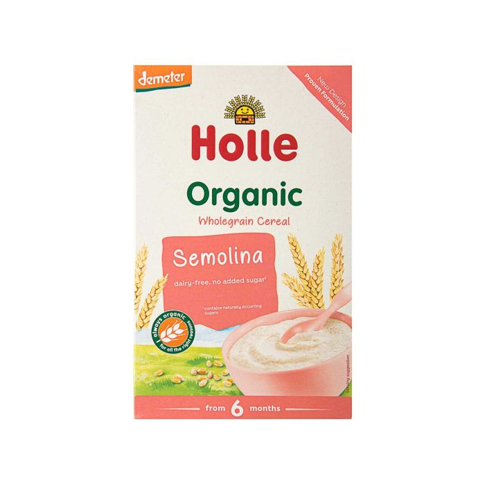 Каша манна органічна (з 6 місяців) 250г, Holle
