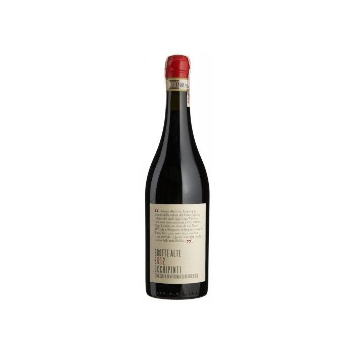 Вино Occhipinti Grotte Alte / Гротте Альте, червоне сухе, 0.75 л