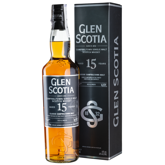 Віскі Glen Scotia 15yo, 0.7 л