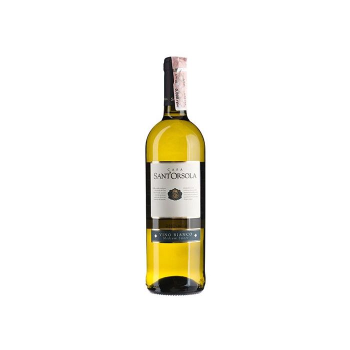 Вино Sant'Orsola Bianco Semi sweet / Б'янко, біле напівсолодке, 0.75 л Вино Sant'Orsola Bianco Semi sweet / Б'янко, біле напівсолодке, 0.75 л