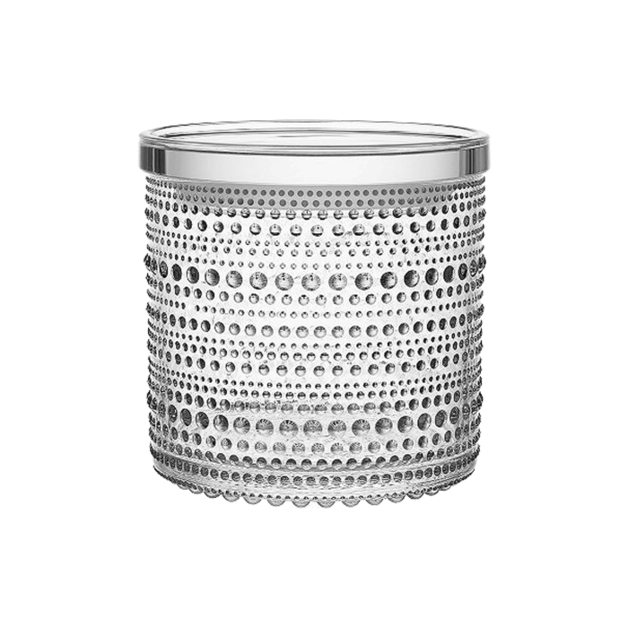 Ємність для зберігання скляна прозора 11,6х11,4см Kastehelmi, Iittala