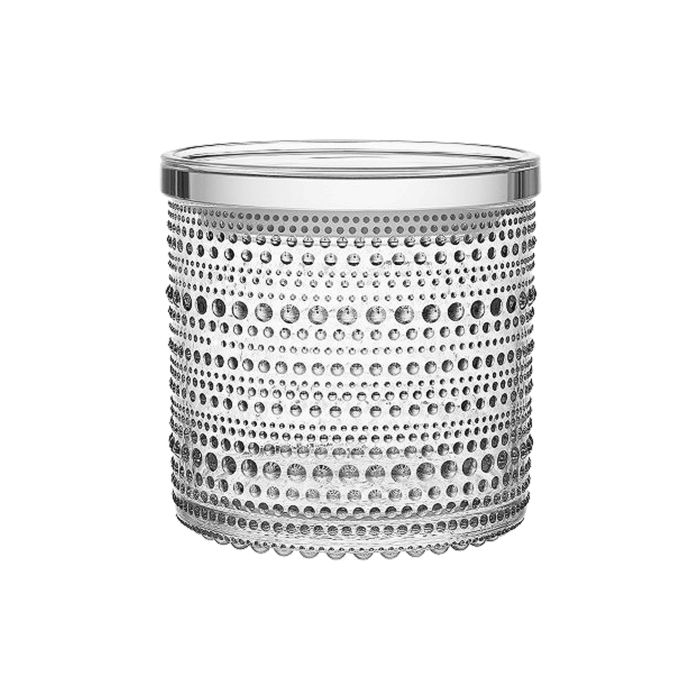 Ємність для зберігання скляна прозора 11,6х11,4см Kastehelmi, Iittala Ємність для зберігання скляна прозора 11,6х11,4см Kastehelmi, Iittala