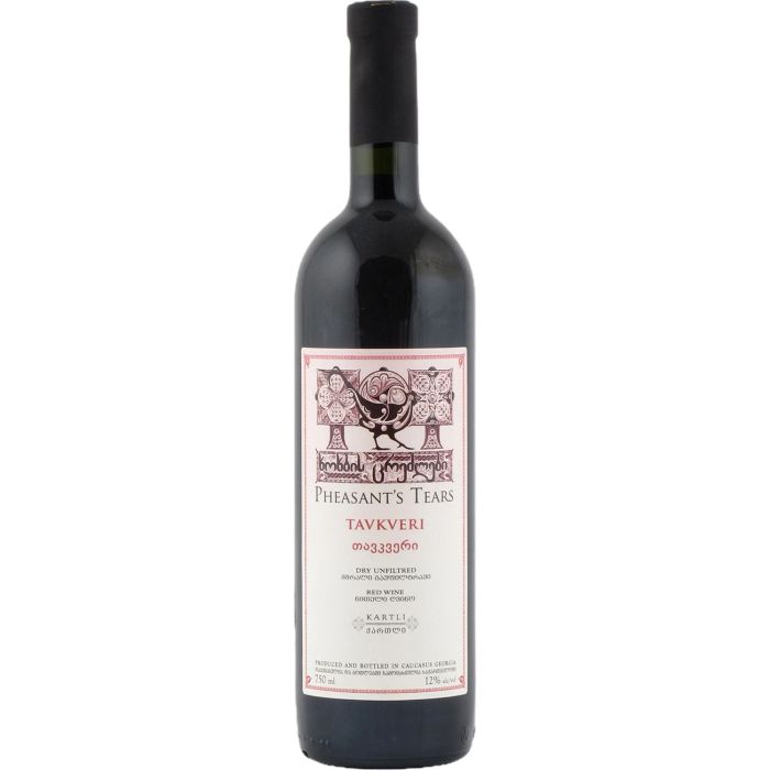 Вино Pheasant's Tears Tavkveri / Тавквері, червоне сухе, 0.75 л Вино Pheasant's Tears Tavkveri / Тавквері, червоне сухе, 0.75 л