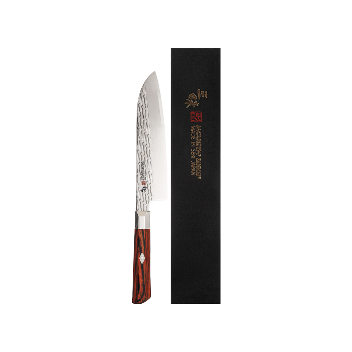 Ніж Santoku Supreme Ripple 18 см, Zanmai (Японія)