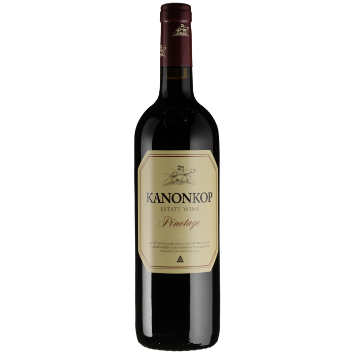 Вино Kanonkop Pinotage Estate / Пінотаж Естейт, червоне сухе, 0.75 л