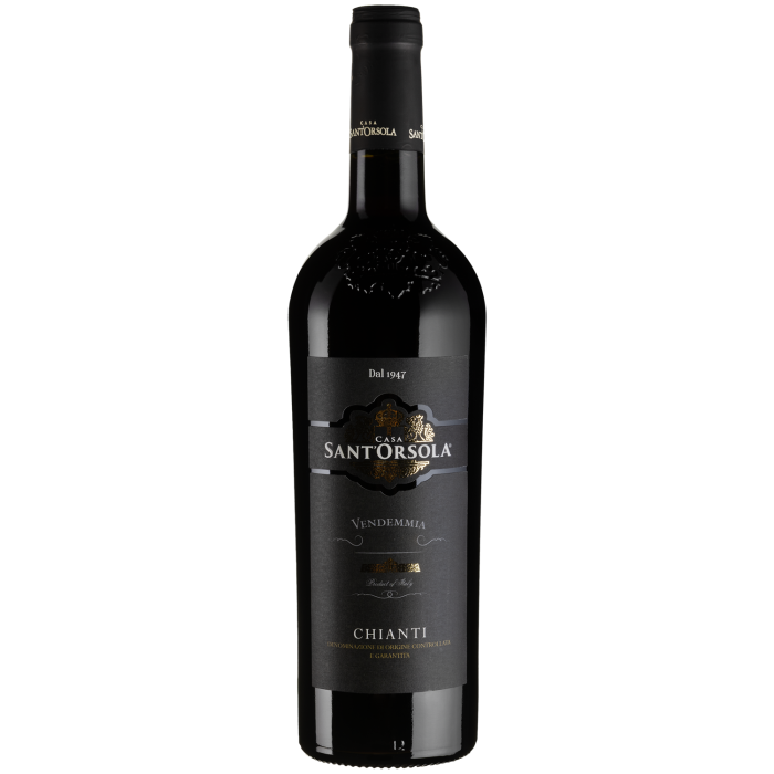 Вино Sant'Orsola Chianti / Кьянті, червоне сухе, 0.75 л