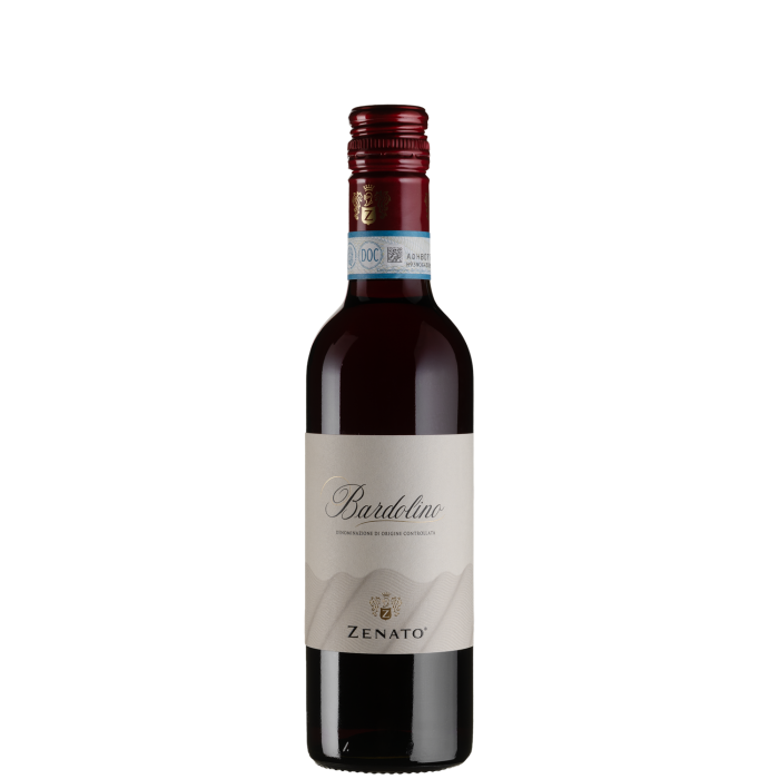 Вино Zenato Bardolino / Бардоліно, червоне сухе, 0.375 л