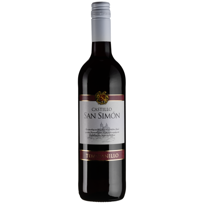 Вино Castillo San Simon Castillo San Simon Tempranillo / Кастілло Сан Сімон Темпранільйо, червоне сухе, 0.75 л