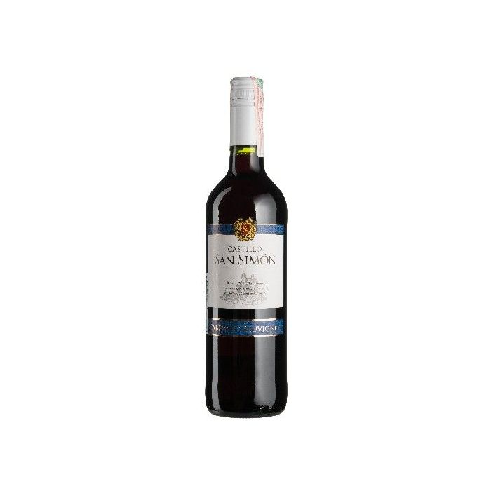 Вино Castillo San Simon Castillo San Simon Cabernet Sauvignon / Кастілло Сан Сімон Каберне Совіньйон, червоне сухе, 0.75 л Вино Castillo San Simon Castillo San Simon Cabernet Sauvignon / Кастілло Сан Сімон Каберне Совіньйон, червоне сухе, 0.75 л