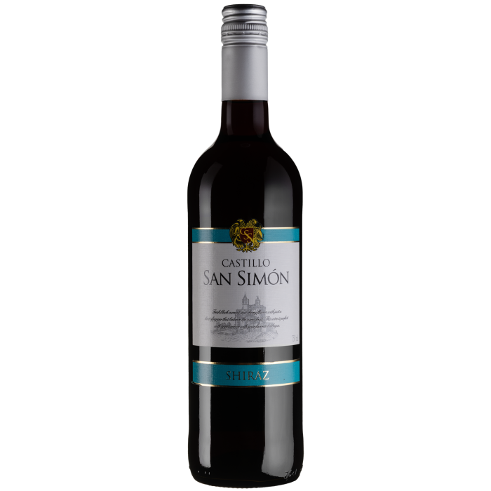 Вино Castillo San Simon Castillo San Simon Shiraz / Кастілло Сан Сімон Шираз, червоне сухе, 0.75 л