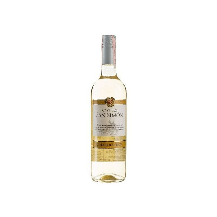 Вино Castillo San Simon Castillo San Simon Chardonnay / Вино виноградне натуральне сухе біле Кастілло Сан Сімон Шардоне, J.Garcia Carrion 0,75л, біле сухе, 0.75 л Вино Castillo San Simon Castillo San Simon Chardonnay / Вино виноградне натуральне сухе біле Кастілло Сан Сімон Шардоне, J.Garcia Carrion 0,75л, біле сухе, 0.75 л