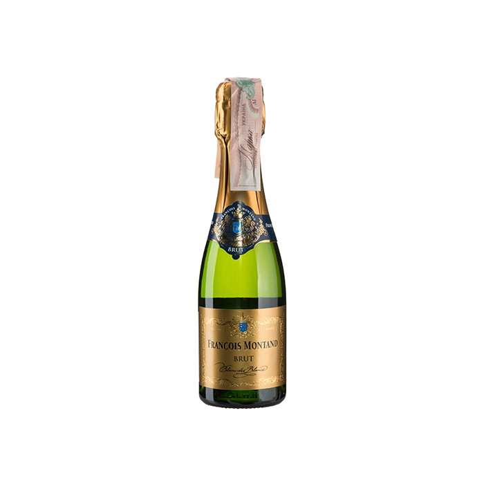 Ігристе Francois Montand Brut Blanc de Blancs / Брют Блан де Блан, біле, 0.2 л