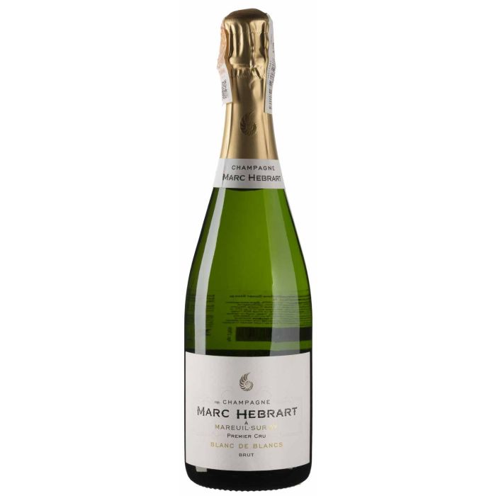 Шампанське Marc Hebrart Brut Blanc de Blancs Premier Cru / Брют Блан де Блан Прем'єр Крю, біле, 0.75 л