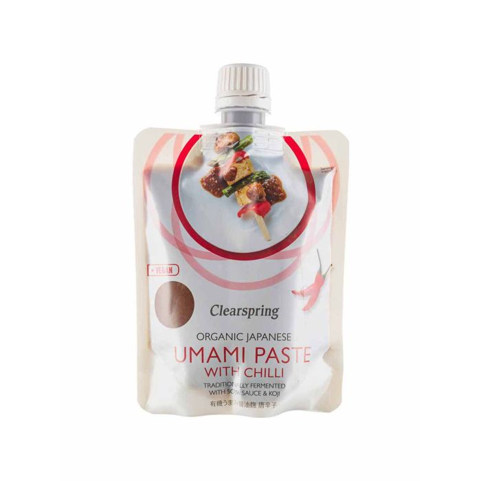 Паста Умамі з перцем чілі органічна 150г, Clearspring