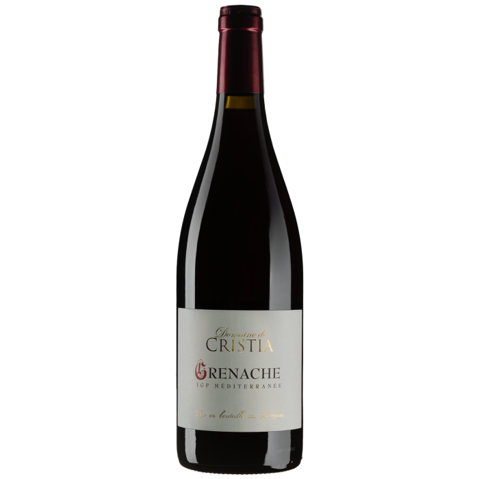 Вино Domaine de Cristia Grenache / Гренаш, червоне сухе, 0.75 л