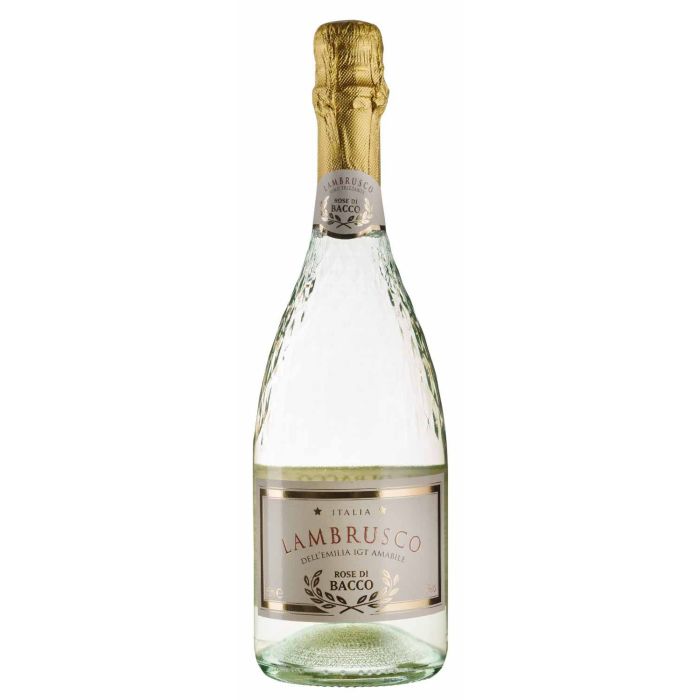 Ігристе Rose di Bacco Rose di Bacco Lambrusco dell 'Emilia Bianco / Розе ді Бакко Ламбруско дель 'Емілія, біле, 0.75 л Ігристе Rose di Bacco Rose di Bacco Lambrusco dell 'Emilia Bianco / Розе ді Бакко Ламбруско дель 'Емілія, біле, 0.75 л