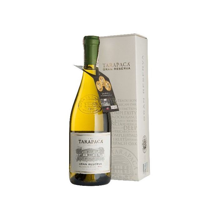 Вино Tarapaca Sauvignon Blanc Gran Reserva, gift box / Гран Резерва Совіньон Блан, подарункова коробка, біле сухе, 0.75 л