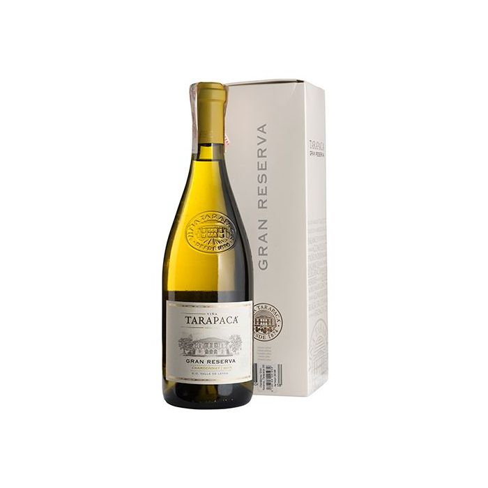 Вино Tarapaca Chardonnay Gran Reserva, gift box / Гран Різерва Шардоне, подарункова коробка, біле сухе, 0.75 л