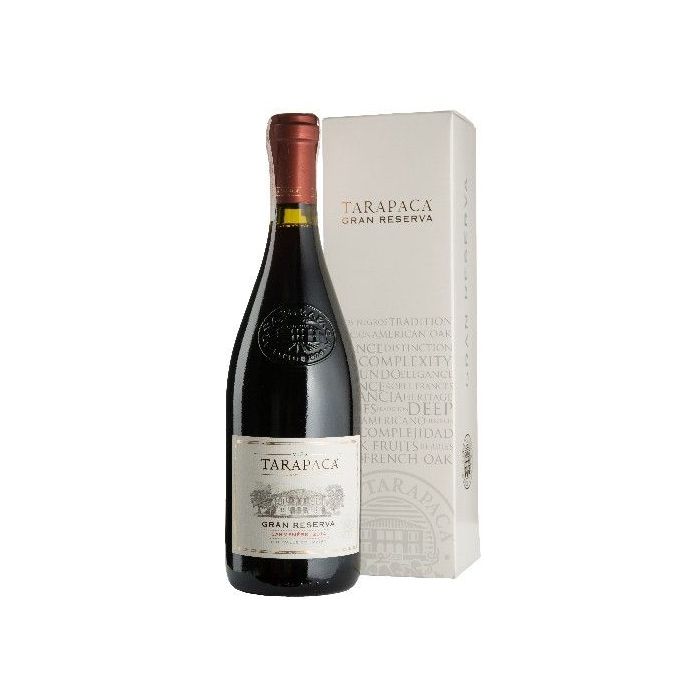 Вино Tarapaca Carmenere Gran Reserva, gift box / Гран Різерва Карменере, подарункова коробка, червоне сухе, 0.75 л
