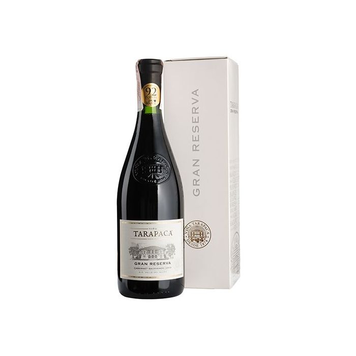 Вино Tarapaca Cabernet Sauvignon Gran Reserva, gift box / Каберне Совіньон Гран Різерва, подарункова коробка, червоне сухе, 0.75 л