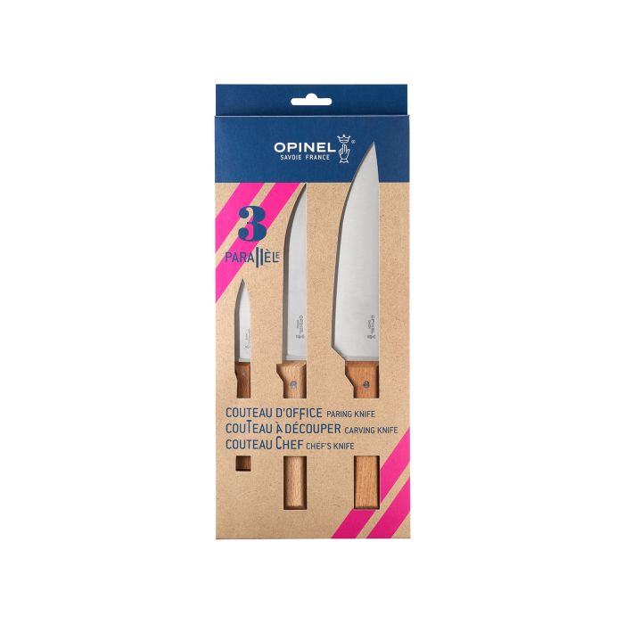 Набір ножів Trio Parallele 3шт, Opinel Набір ножів Trio Parallele 3шт, Opinel