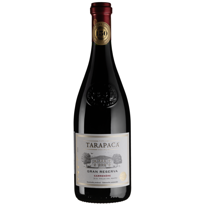 Вино Tarapaca Carmenere Gran Reserva / Карменере Гран Різерва, червоне сухе, 0.75 л