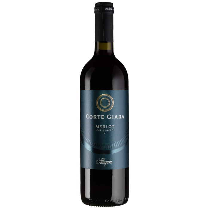 Вино Corte Giara Merlot / Мерло, червоне сухе, 0.75 л