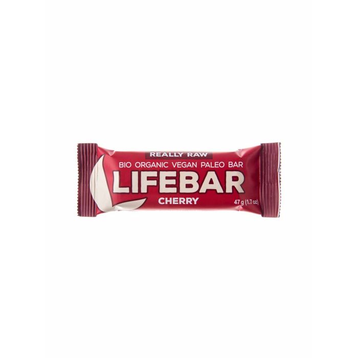 Батончик енергетичний з вишнею органічний Lifebar 47г, Lifefood