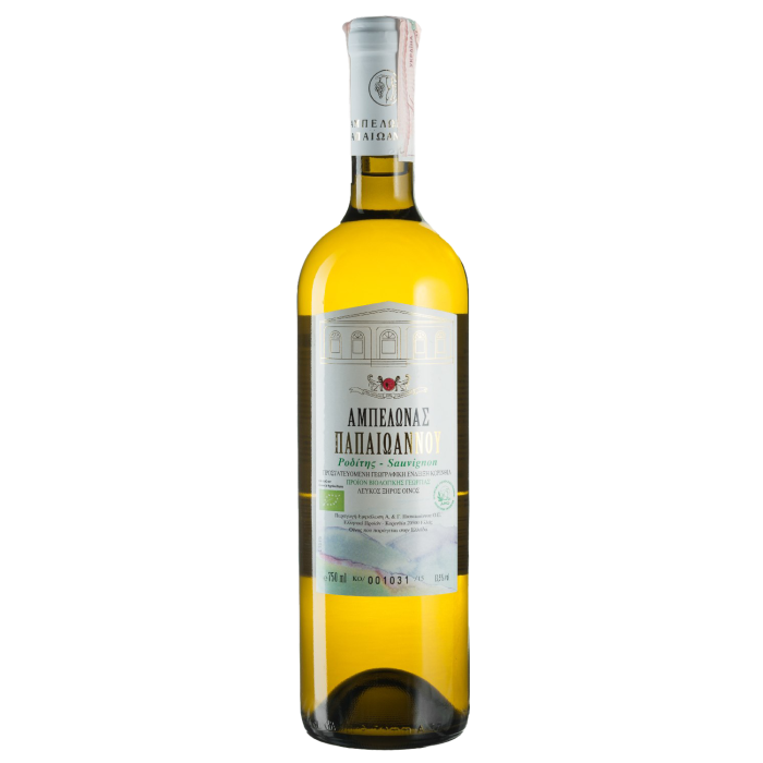 Вино Papaioannou Roditis Sauvignon Blanc / Родітіс Совіньйон Блан, біле сухе, 0.75 л