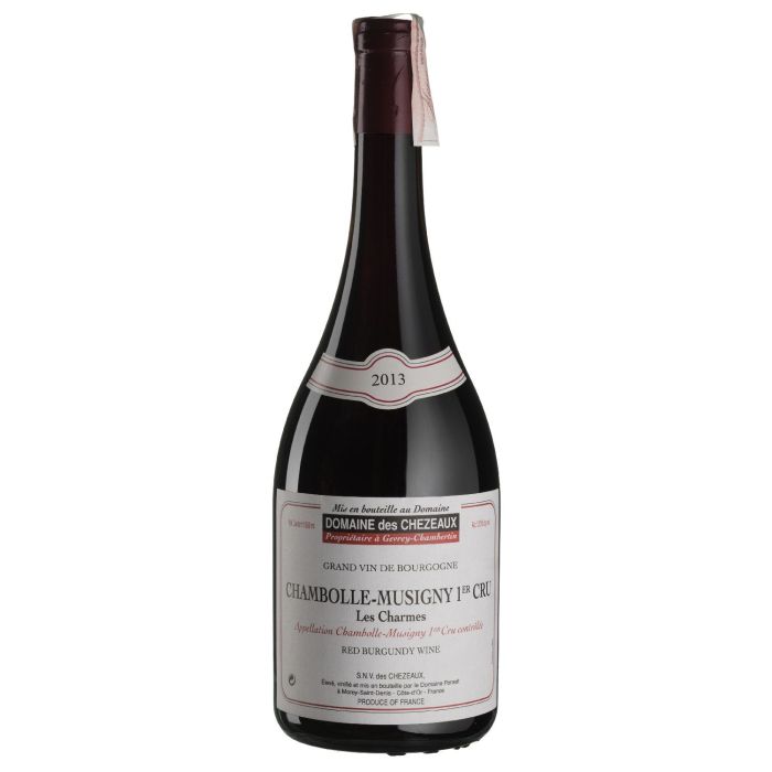 Вино Des Chezeaux Chambolle Musigny 1er cru les Charmes / Шамболь Мусіньї Прем'єр Крю Лє Шарме 2013, червоне сухе, 1.5 л Вино Des Chezeaux Chambolle Musigny 1er cru les Charmes / Шамболь Мусіньї Прем'єр Крю Лє Шарме 2013, червоне сухе, 1.5 л