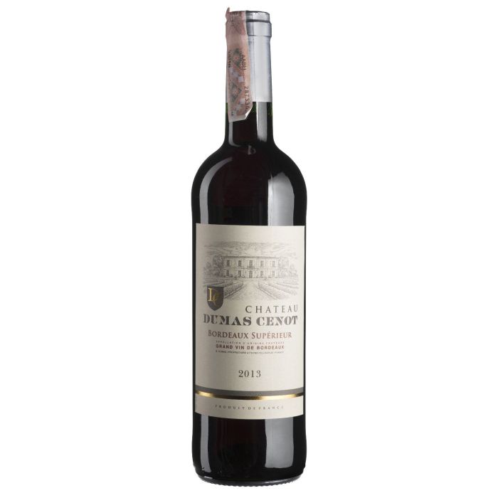 Вино Chateau Dumas Cenot Chateau Dumas Cenot / Шато Дюма Сено, червоне сухе, 0.75 л