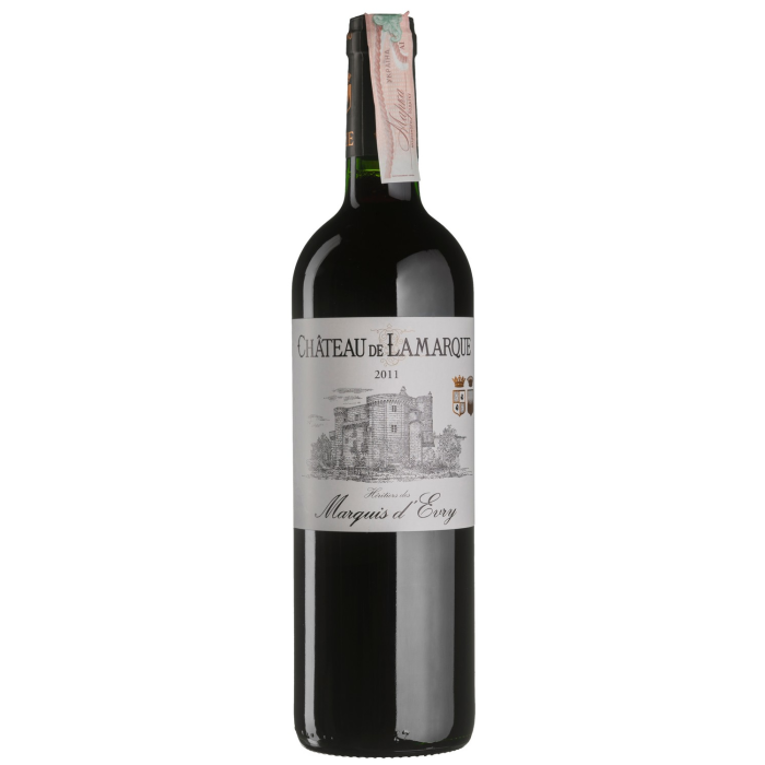 Вино Chateau de Lamarque Chateau de Lamarque / Шато де Ламарк 2011, червоне сухе, 0.75 л