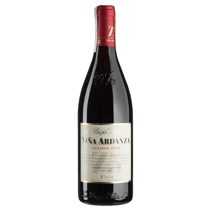 Вино La Rioja Alta Vina Ardanza Reserva Especial / Вінья Арданца Резерва Еспесьяль 2008, червоне сухе, 0.75 л