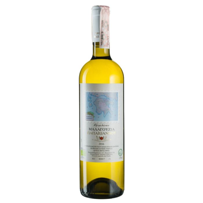 Вино Papaioannou Malagouzia / Малагузія, біле сухе, 0.75 л Вино Papaioannou Malagouzia / Малагузія, біле сухе, 0.75 л