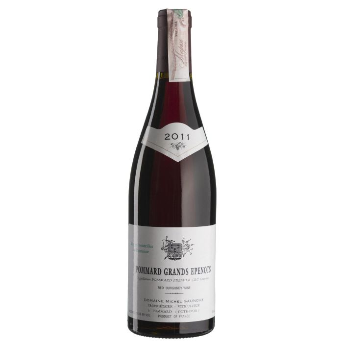 Вино Domaine Michel Gaunoux Pommard Grands Epenots / Поммар Гран Епенот 2011, червоне сухе, 0.75 л Вино Domaine Michel Gaunoux Pommard Grands Epenots / Поммар Гран Епенот 2011, червоне сухе, 0.75 л