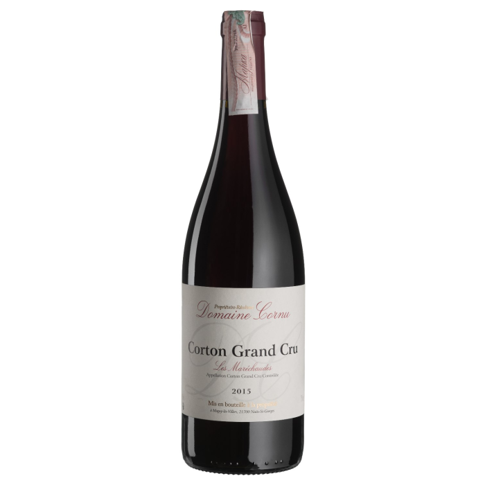 Вино Domaine Cornu Corton Grand Cru Les Marechaudes / Кортон Гран Крю Лє Марешод 2015, червоне сухе, 0.75 л