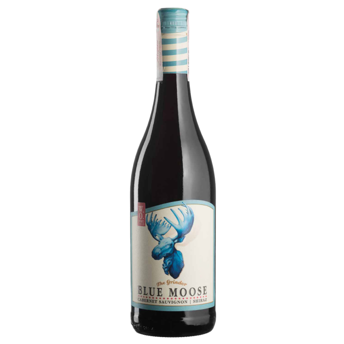 Вино The Grinder Blue Moose / Блу Мюс, червоне сухе, 0.75 л Вино The Grinder Blue Moose / Блу Мюс, червоне сухе, 0.75 л