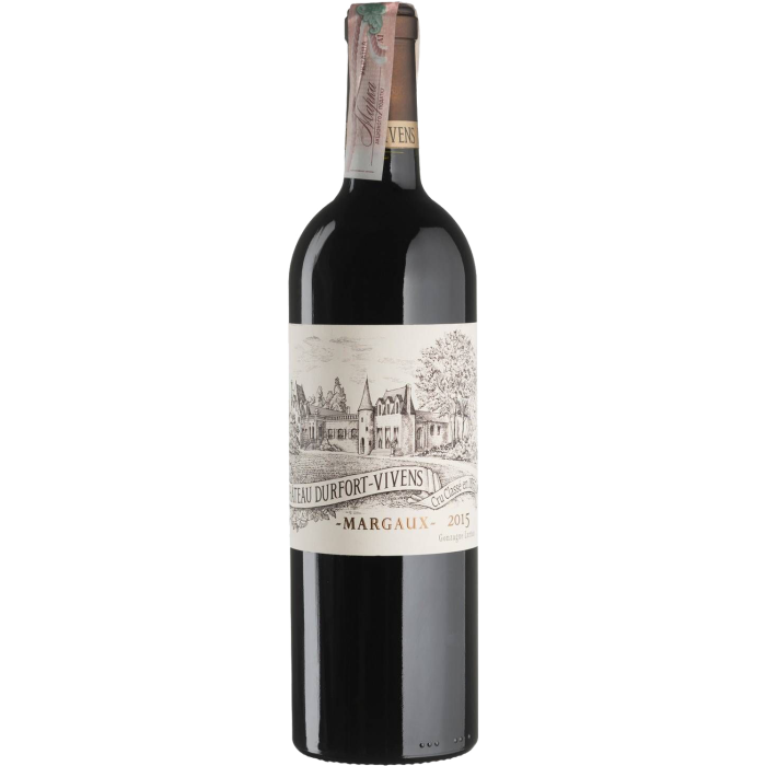 Вино Chateau Durfort-Vivens Chateau Durfort-Vivens / Шато Дюрфор-Вівен 2014, червоне сухе, 0.75 л