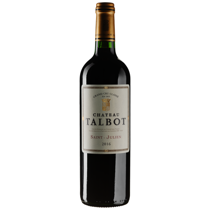 Вино Chateau Talbot Chateau Talbot / Шато Тальбо 2016, червоне сухе, 0.75 л