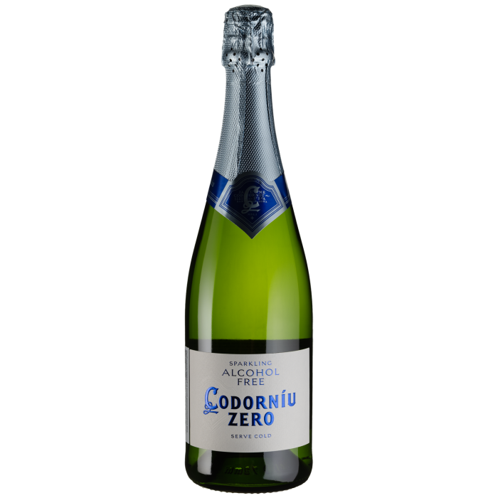 Безалкогольне Ігристе Codorniu Zero / Напій с/г на основі деалкоголізованого вина Зеро, Codorniu 750мл, 0.75 л Безалкогольне Ігристе Codorniu Zero / Напій с/г на основі деалкоголізованого вина Зеро, Codorniu 750мл, 0.75 л