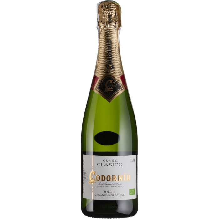 Ігристе Codorniu Cava Clasico Brut / Кава Класіко Брют, біле, 0.75 л