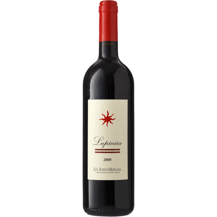 Вино Castello del Terriccio Lupicaia / Лупікая 2008, червоне сухе, 0.75 л