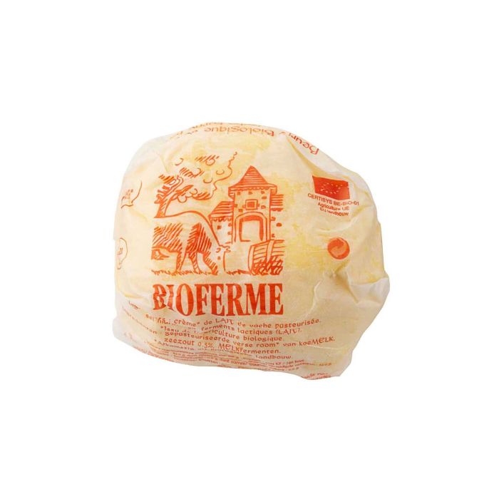 Масло вершкове солоне органічне 250г, Bioferme