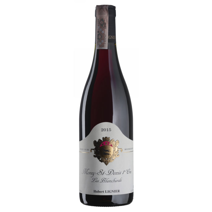 Вино Hubert Lignier Morey Saint Denis 1-er cru Blanchards / Морей Сен Дені Прем'єр Крю Бланшар 2015, червоне сухе, 0.75 л