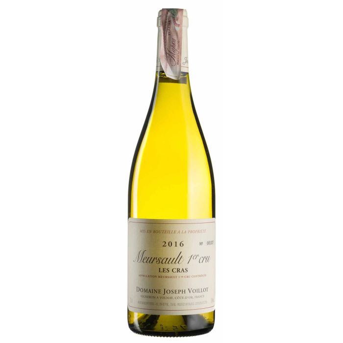 Вино Joseph Voillot Meursault 1er cru Les Cras / Мерсо Прем'єр Крю Лє Крас 2016, біле сухе, 0.75 л