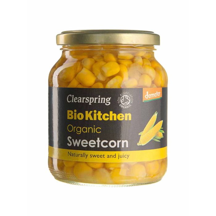 Кукурудза органічна Bio Kitchen 350г, Clearspring Кукурудза органічна Bio Kitchen 350г, Clearspring