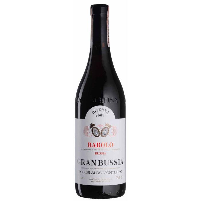 Вино Aldo Conterno Barolo Riserva Granbussia / Бароло Різерва Гранбусія 2009, червоне сухе, 0.75 л Вино Aldo Conterno Barolo Riserva Granbussia / Бароло Різерва Гранбусія 2009, червоне сухе, 0.75 л