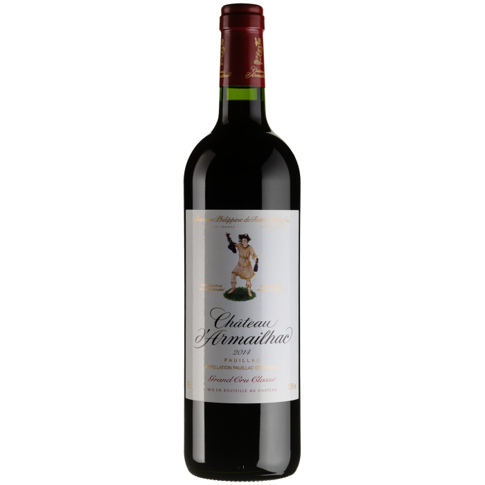 Вино Baron Philippe de Rothschild Chateau d'Armailhac / Шато д'Армайак 2014, червоне сухе, 0.75 л