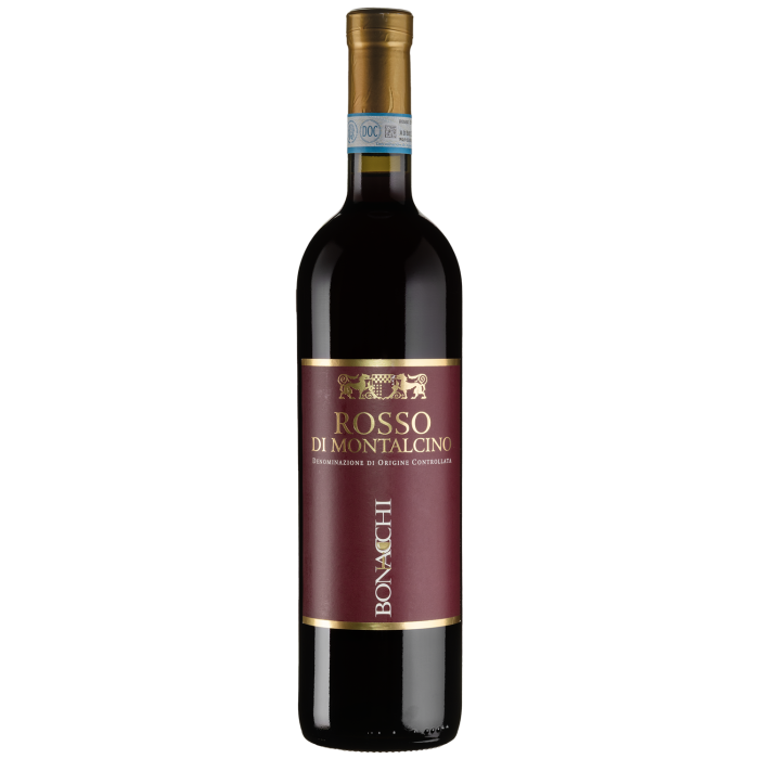 Вино Bonacchi Rosso di Montalcino / Россо ді Монтальчино, червоне сухе, 0.75 л